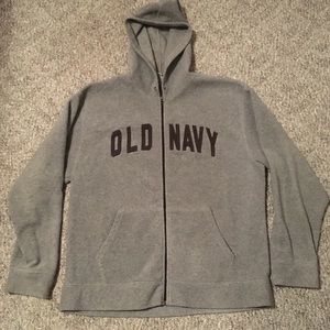 Old Navy Gray Full-zip Jacket